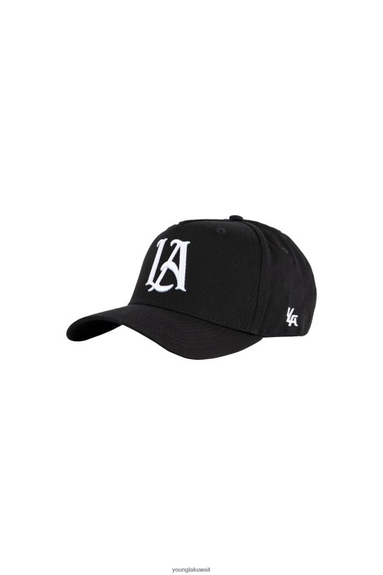 Youngla Clothing - YoungLA الرجال 920 إطار A-قبعة Snapback 2.0 أسود 4L466B940 ملابس