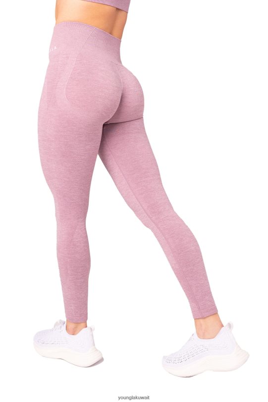 Youngla Joggers - YoungLA نحيف W208 طماق سلس حمامة أرجوانية 4L466B1149 ملابس