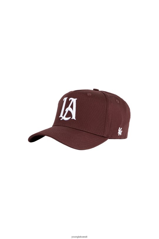 Youngla Kuwait - YoungLA الرجال 920 إطار A-قبعة Snapback 2.0 خمر 4L466B947 ملابس